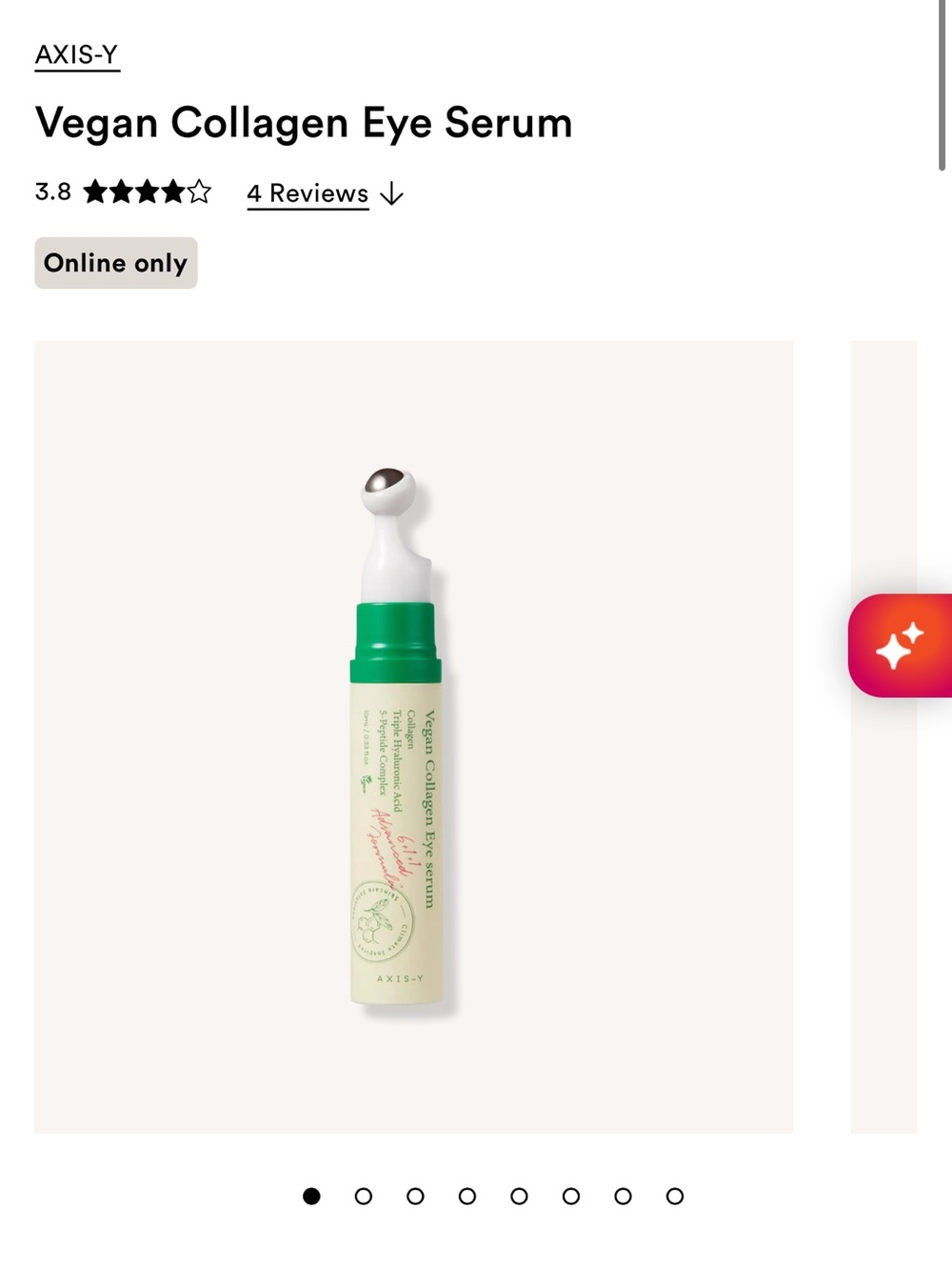 Axis-Y Vegan Collagen Eye Serum